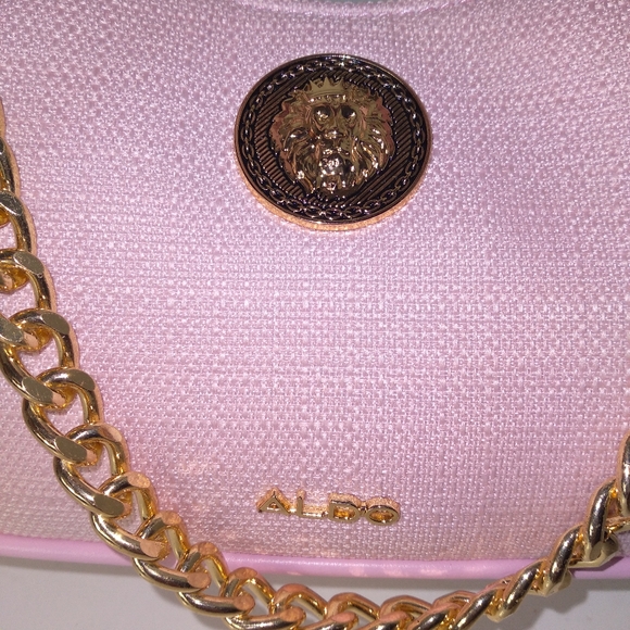Aldo Pink and Gold Women's Bag w/Jewlery Bundle - Picture 10 of 12
